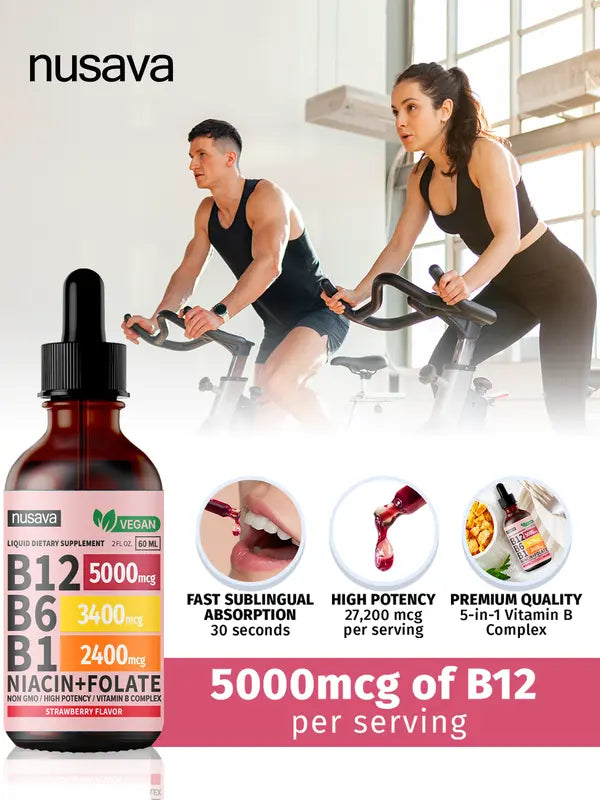 Vitamin B12 B6 B1 Daily Support