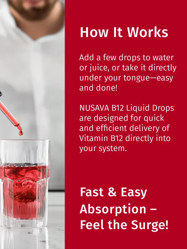 Vitamin B12 B6 B1 Daily Support