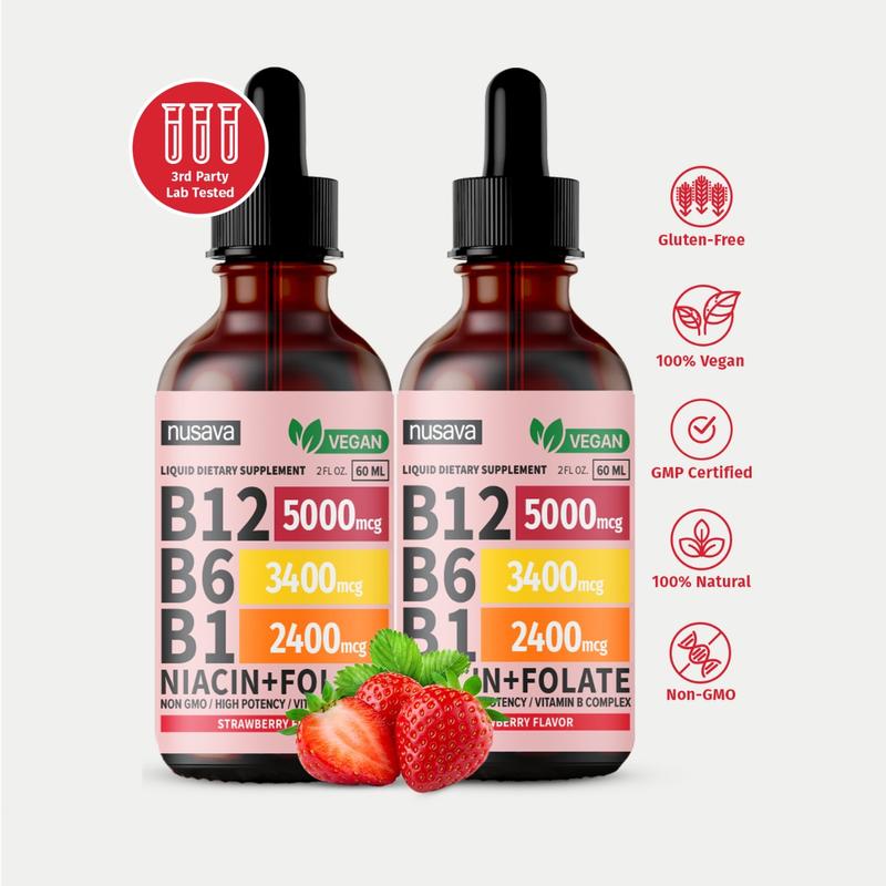 Vitamin B12 B6 B1 Daily Support