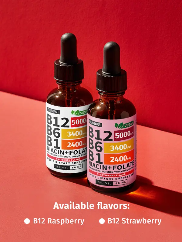 Vitamin B12 B6 B1 Daily Support