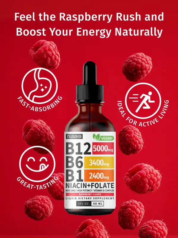 Vitamin B12 B6 B1 Daily Support